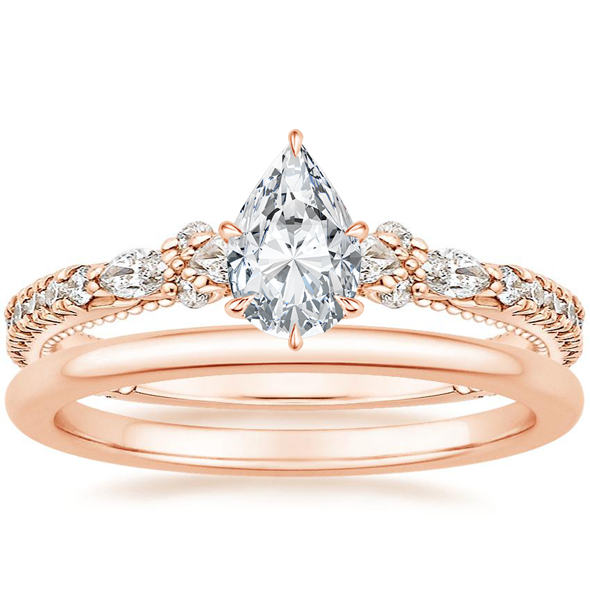 Brilliant earth rose gold on sale